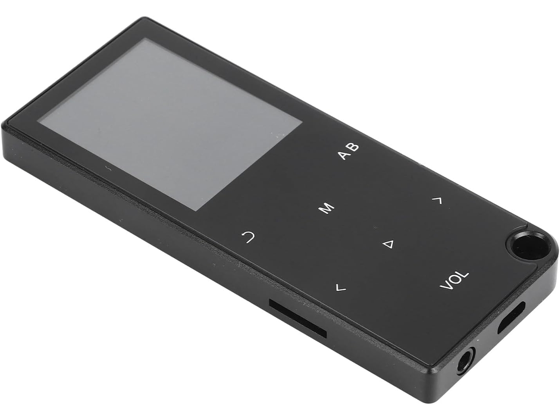 Leitor De Mp3 Bluetooth Com Acabamento Elegante Em Metal, Conexão