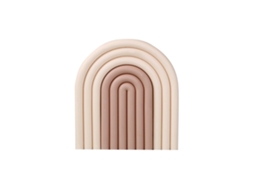 Tapete de Silicone Anti calor Bege para Cozinha e Mesa