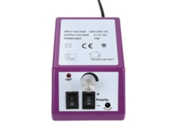 Conjunto de broca de unhas profissional kit polidor arquivo broca de unhas dispositivo elétrico para manicure pedicure (roxo) S/MARCA