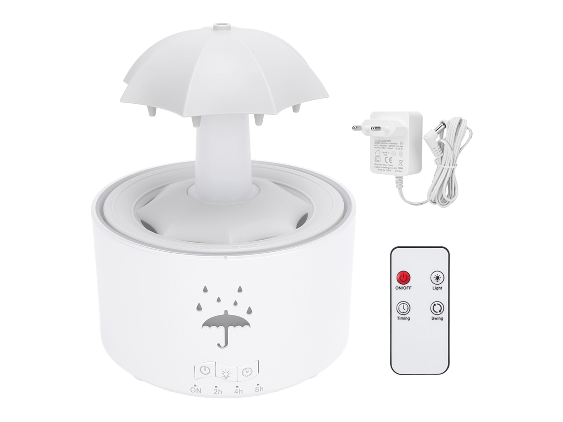 Umidificador Gotas de Água Giratórias 300ml | S/MARCA