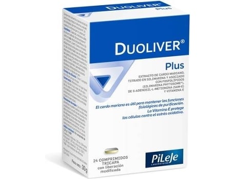 Suplemento Alimentar PILEJE Duoliver Plus (24 comprimidos)