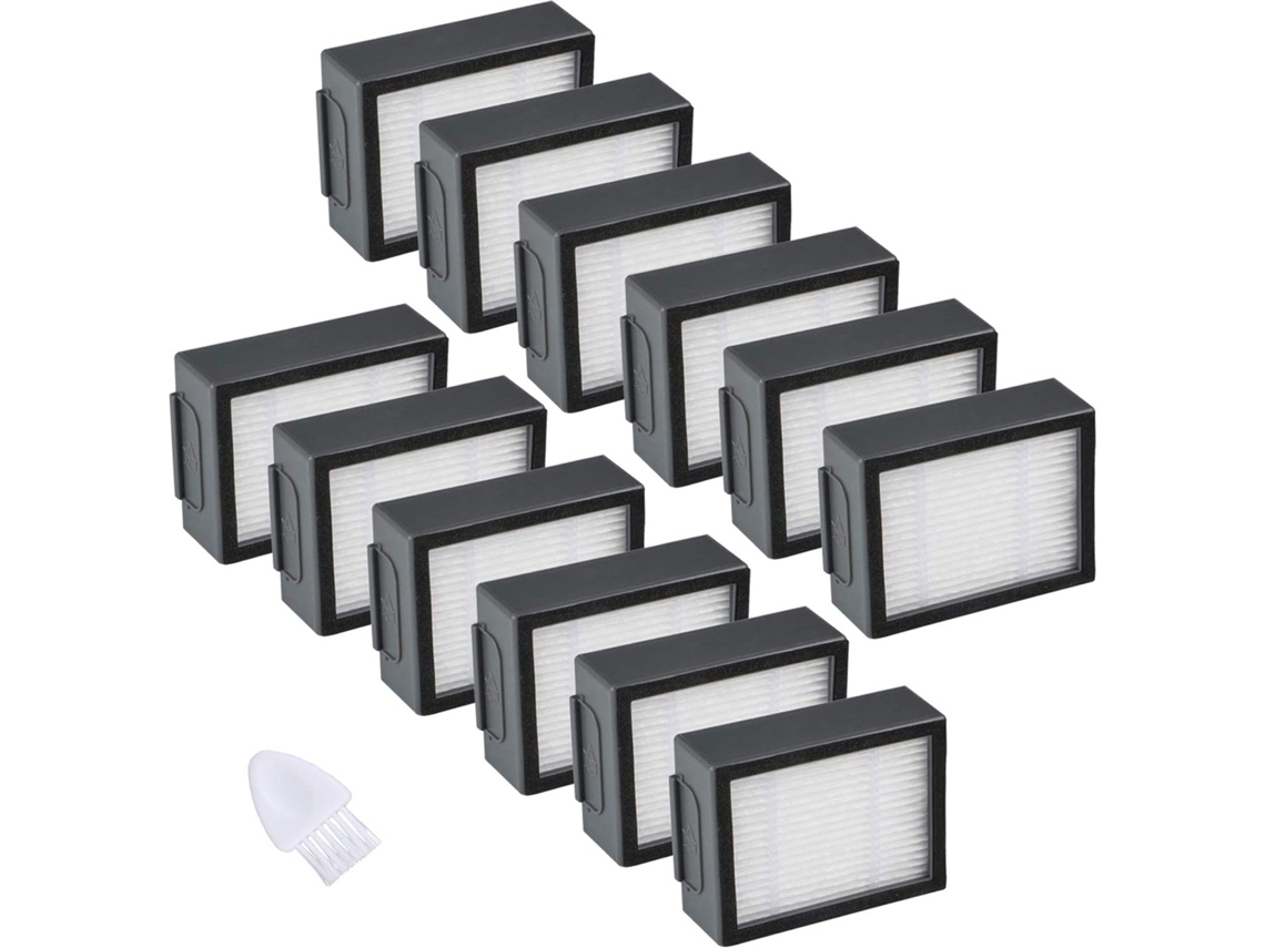 Pacote Com 12 Filtros Compatíveis A Série Irobot Roomba E/i, Filtros De Reposição Alto Desempenho, Acessórios Para Aspirador De Pó E5, E6, I3, I4, I6