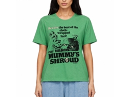Rockinstone Horror Movies Mummys Shroud Heather Kelly Adult T-shirt Size:s