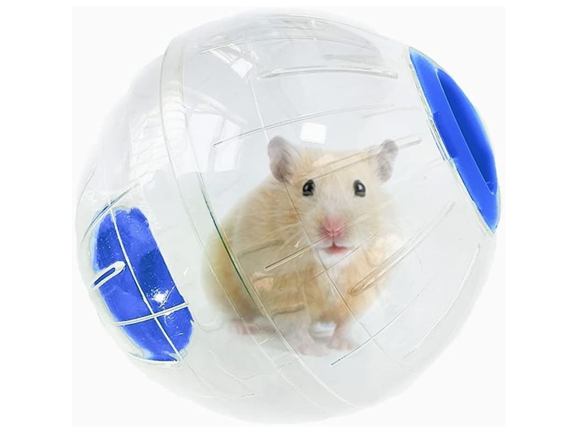 Bola de Exercícios para Hamsters, Brinquedo de 15 cm, Resina Transparente, Segura para Camundongos e Ratos