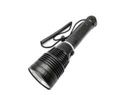 Lanterna Led Para Mergulho Autônomo Lanterna Subaquática 100m Torch Diver 26650 Luz Submarina Para Caça Submarina Preto Yunzii