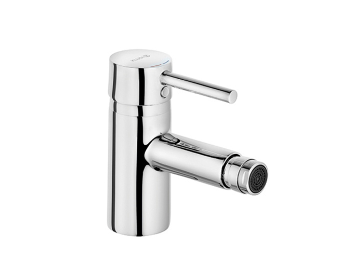 Bozz Bidê Monocomando, Instalação Em Um Furo, Altura Da Bica 60mm, 385330576, Cor Cromo Kludi