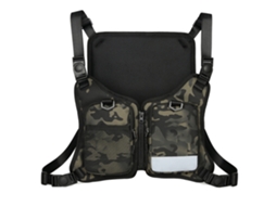 Colete de Corrida com Mochila e Suporte para Celular e Acessórios. BRILVIBERA