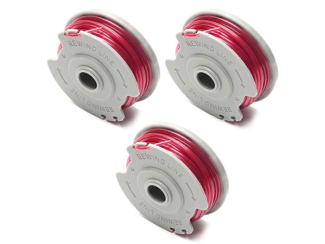 Conjunto De 3 Bobinas De Reposição 5306-20 Para Cortador De Grama Gardena Turbotrimmer Smallcut 300 Turbotrimmer Art 88