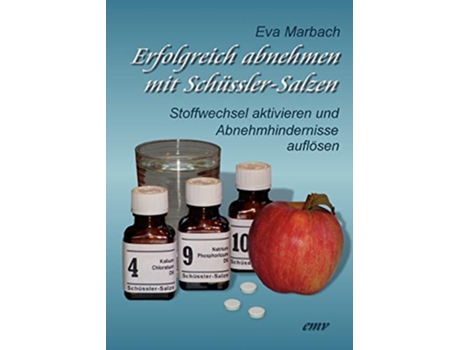 Livro Erfolgreich abnehmen mit SchüsslerSalzen German Edition de Eva Marbach (Alemão)