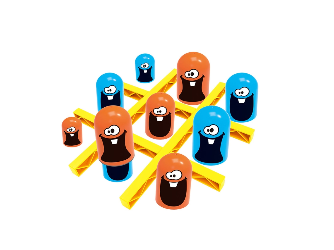 Mali Jogo de Tabuleiro Big Eat Small Azul Laranja Plástico para Home Desk Jogo de Linha Interativo