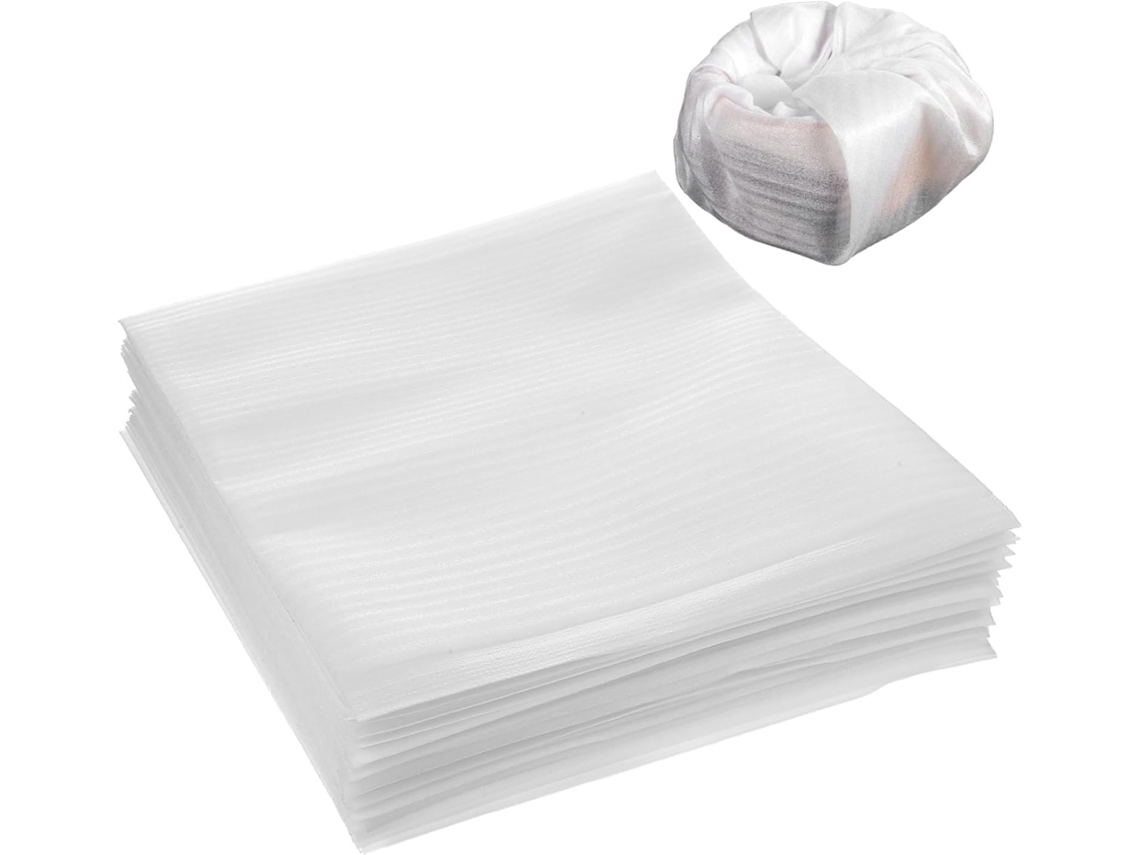 Pacote com 100 Capas de Espuma Espessa Topbathy 30 X 35 Cm, Unidades, para Embalar e Proteger Itens Frágeis, a