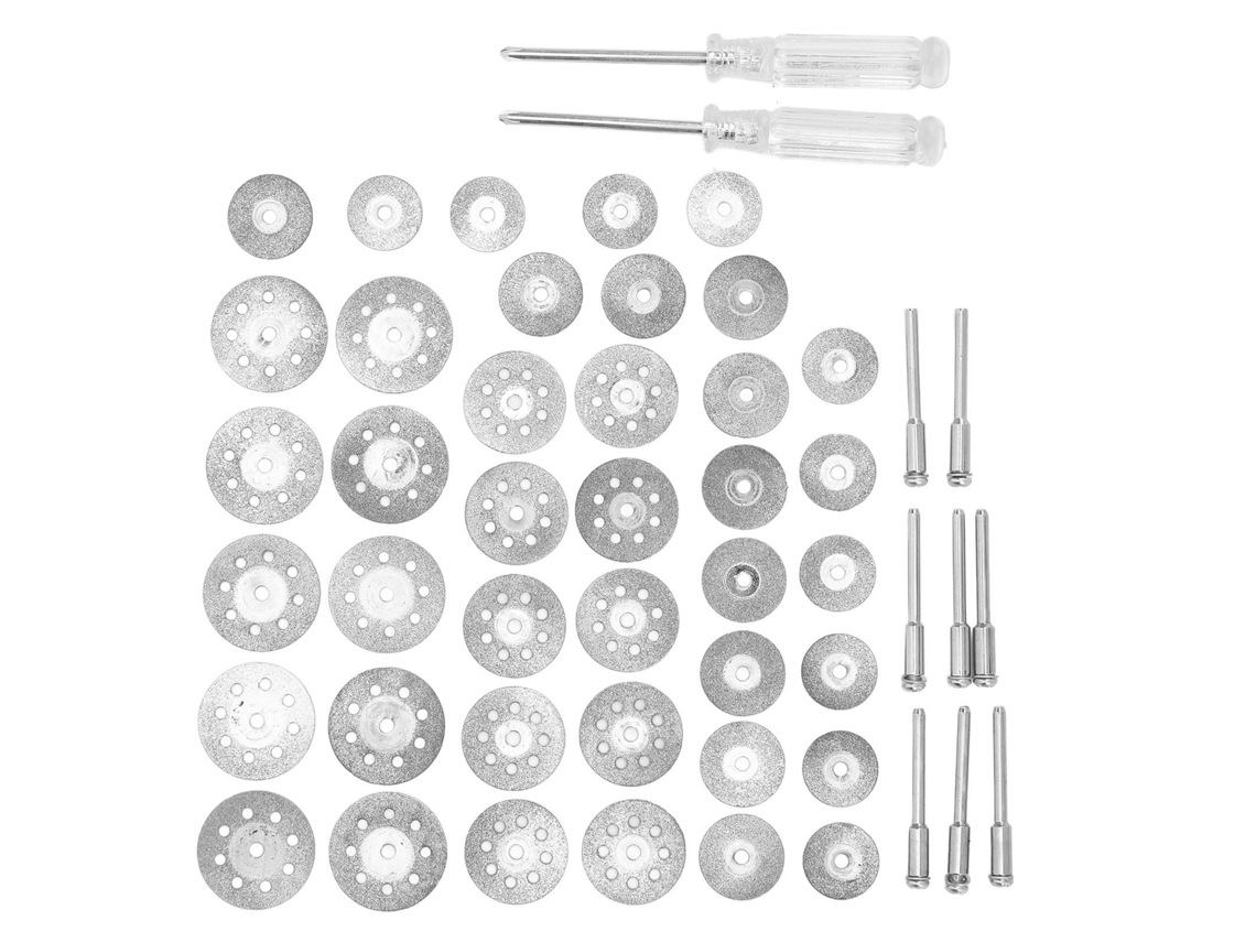 Laxiscreed - Kit Completo Com Discos De Aço E Diamante Para Corte E Desbaste