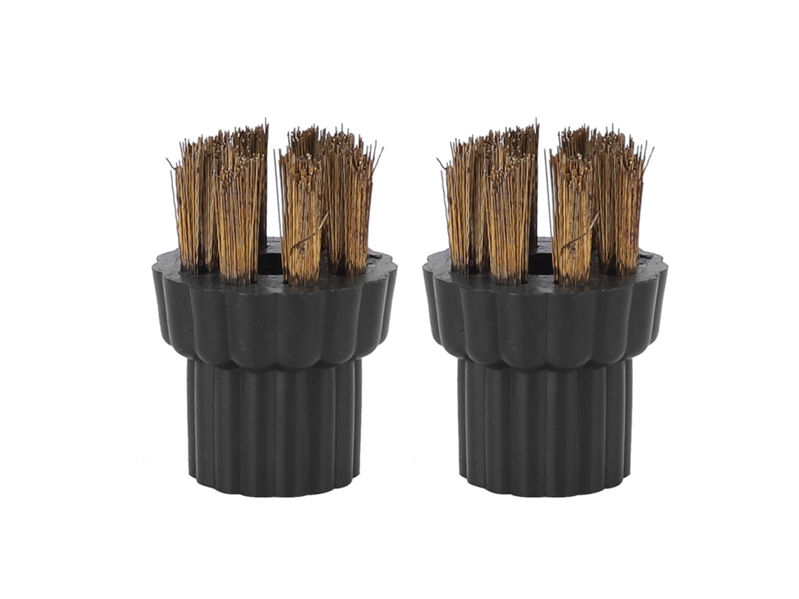 2 Peças Cabeça do Escova de Latão para Mop de Vapor X5 com Marca