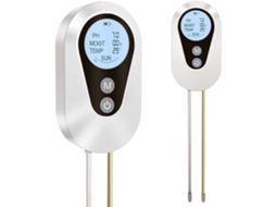 Analisador Digital De Solo Para Jardim Com Medição E Análise Simultâneas Ph, Umidade, Temperatura Intensidade