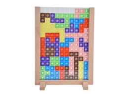 Ats bloques de Quebra cabeça de Madeira Coloridos para Crianças, Brinquedo Educatsivo Interatsivo, Jogo de Tabuleiro, Presente