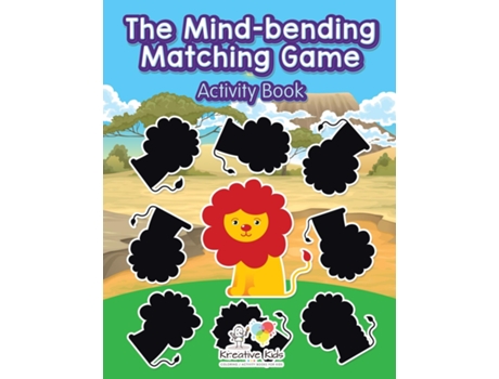 Livro The Mind-bending Matching Game Activity Book De Kreative Kids (inglês)