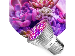 Lâmpada de cultivo LED Brilvibera 100W de espectro completo, E27, para plantas de interior, vegetais, flores e sementes (fmy)