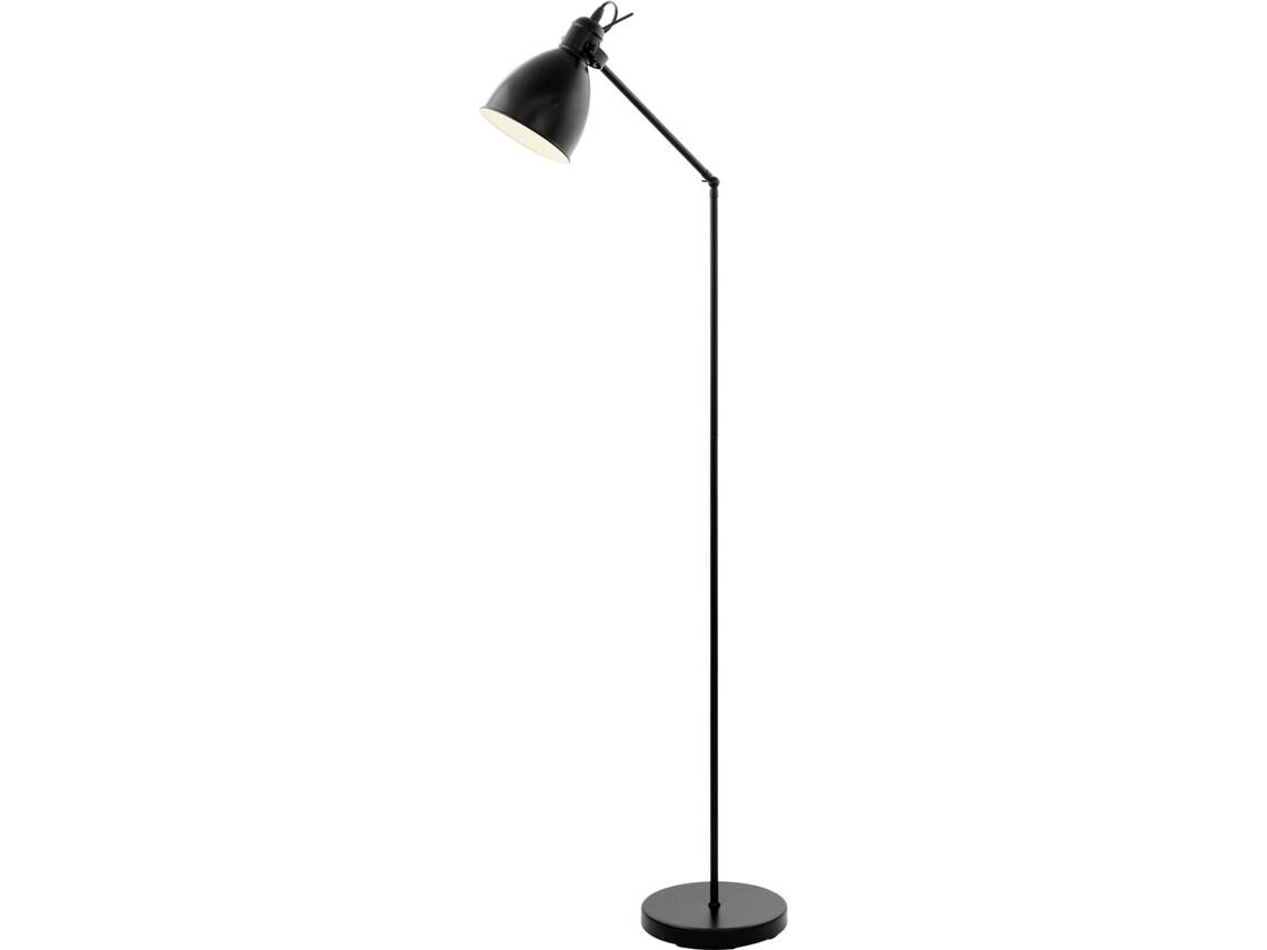 Candeeiro de Chão EGLO Priddy230 (Preto - E27 - 1 x 40 W - Aço)