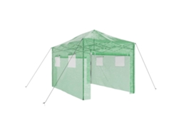 Maison Exclusive - Estufa Com Estrutura Pop-up Verde 280 X 410 X 315 Cm Ferro
