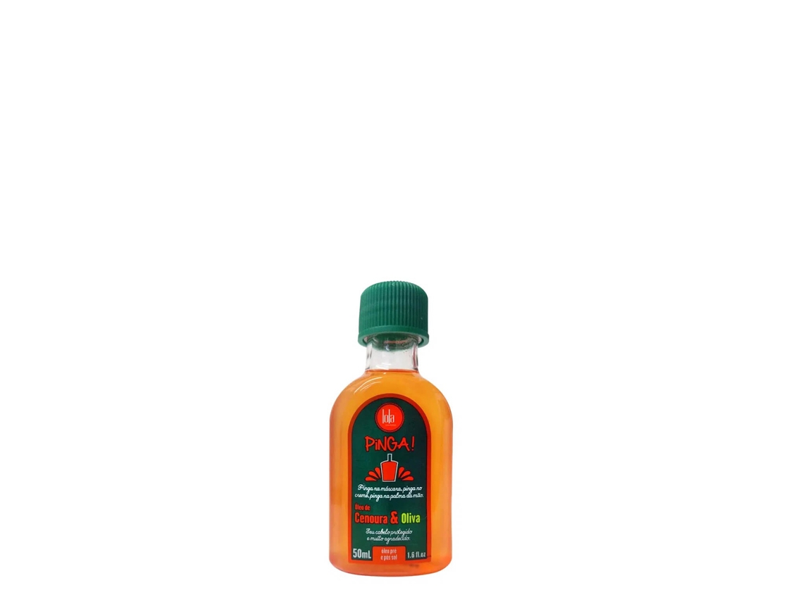 Pinga Cenoura e Oliva Óleo 50Ml LOLA