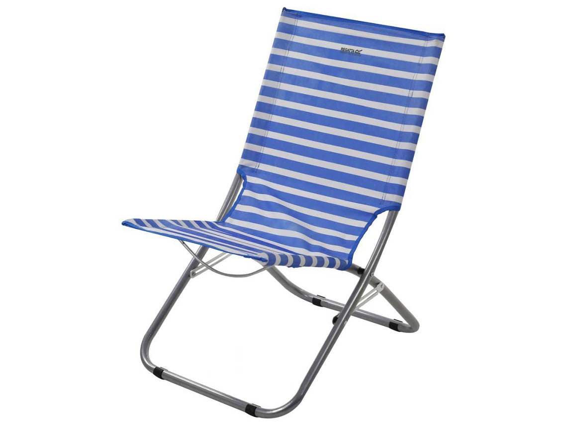 Cadeira De Camping - Regatta - Kruza Bch Lounger - Azul - 100 Kg - 2,5 Kg