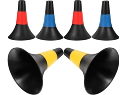Conjunto De 6 Cones De Treino, 23 Cm