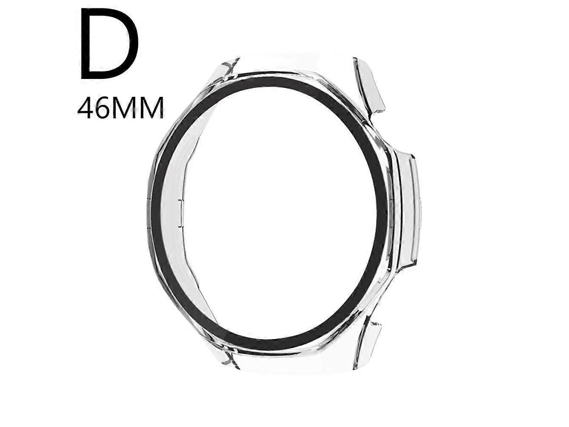 Capa protetora para relógio inteligente com película temperada integrada para Huawei GT5Pro Ly Ebike