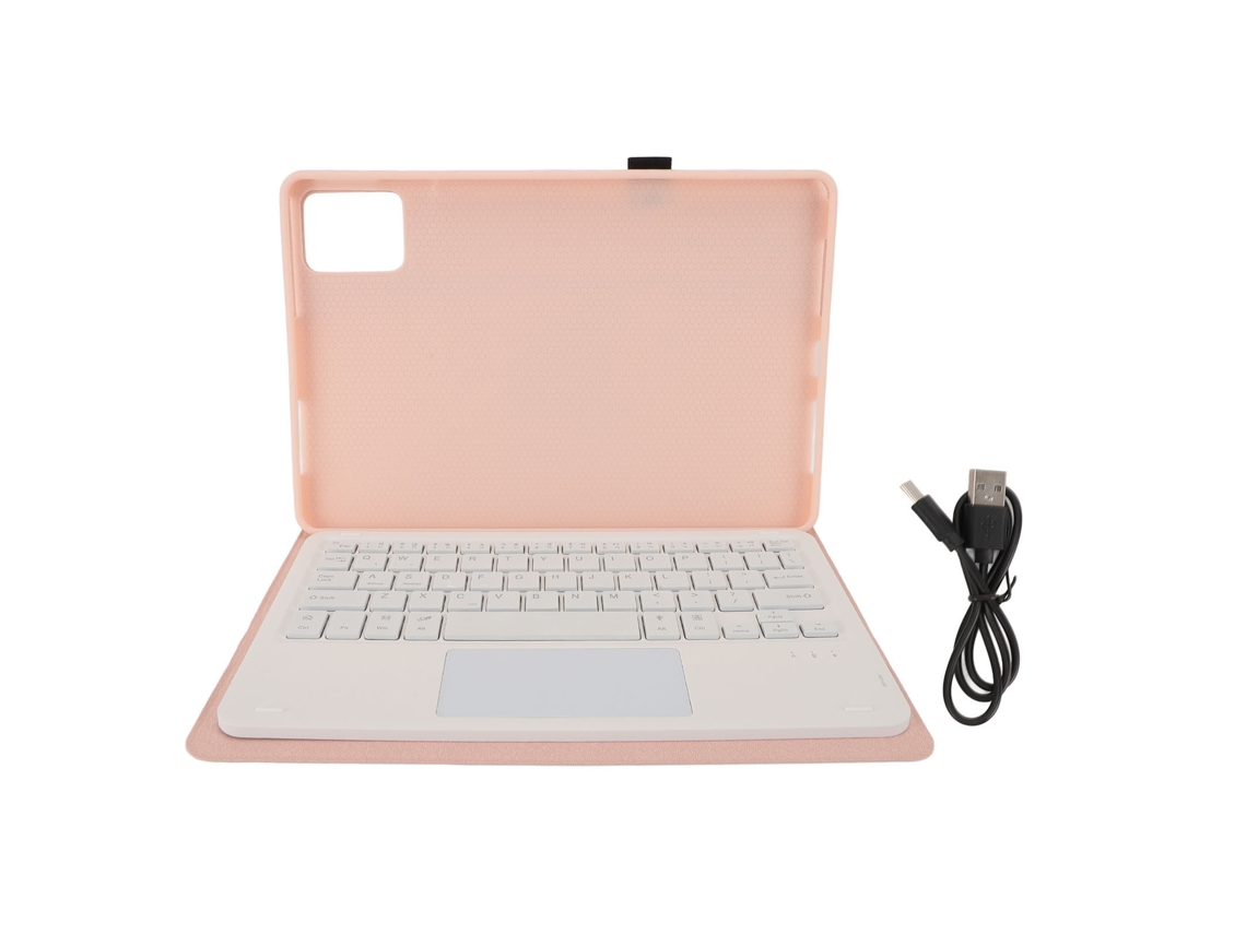 2026zentro-capa Com Teclado Touchpad Desmontável E Iluminação 7 Cores Para Tab M11 K11 Lte 11 Polegadas 2024 Roseate