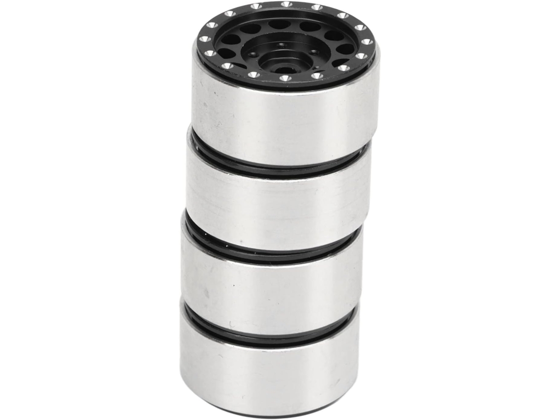 Cubos de Roda Beadlock em Liga de Alumínio para Rc, Conjunto de 4 Peças, para Carros 18 e Axial Scx24/24. SFUSHOS