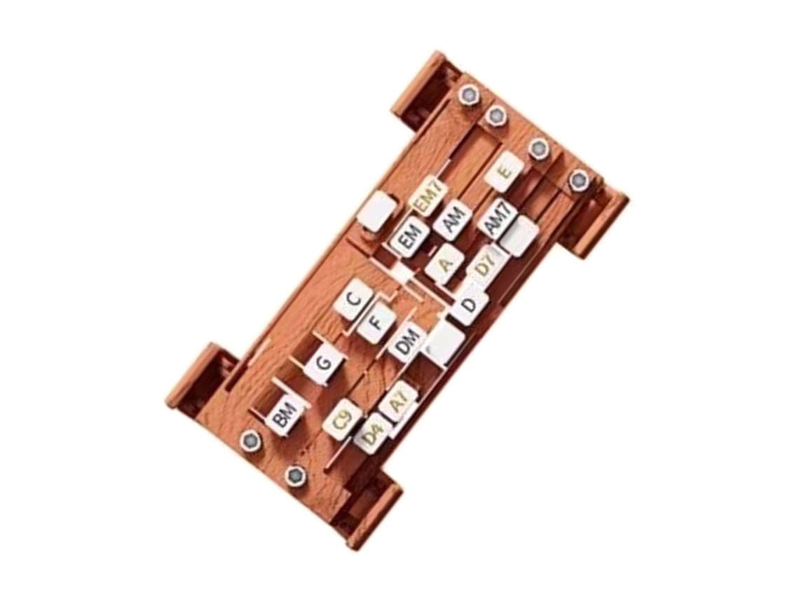 Touch Guitarra Acorde Player, Pressionador de Acordes para Guitarras, Auxílio para Acordes de Guitarra AQUAFORGE