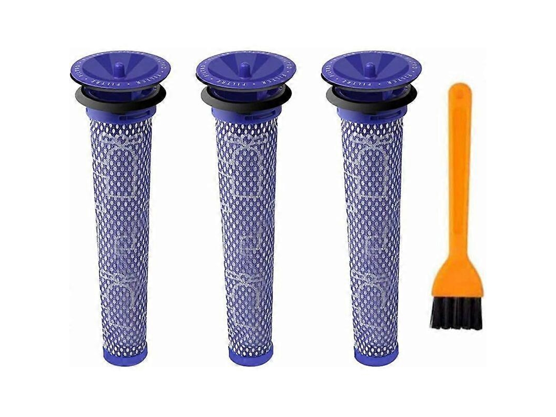 Kit Com 3 Peças De Reposição Para Aspirador De Pó: Pré-filtro Lavável Para Aspiradores Dyson V8, V6, V7, Dc58, Dc59, Dc61 E Dc62.
