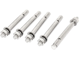 Buchas de Expansão Sextavadas M10 x 120mm em Aço Inoxidável para Parafusos de Ancoragem CHABERLU