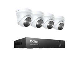 Sistema De Vigilã¢ncia Por Vã­deo, Detecã§ã£o Por Ia, Resoluã§ã£o 4k, 4pcs 8mp Cã¢meras, 2t Oem