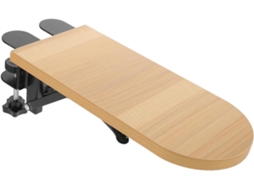 Apoio de Braço Ergonômico para Escritório, Suporte Cotovelo na Mesa, Painel Compacto, Espaços Trabalho e Estaç