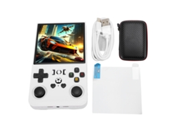 Console de Jogos Portátil EOOCOO com tela IPS de 4 polegadas, sistema Linux e 18000+ jogos