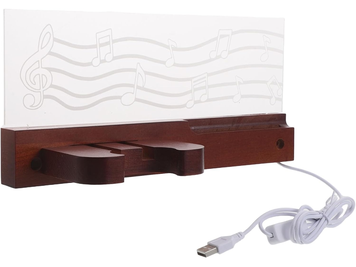 Suporte De Luz Para Guitarras Acústicas E Elétricas