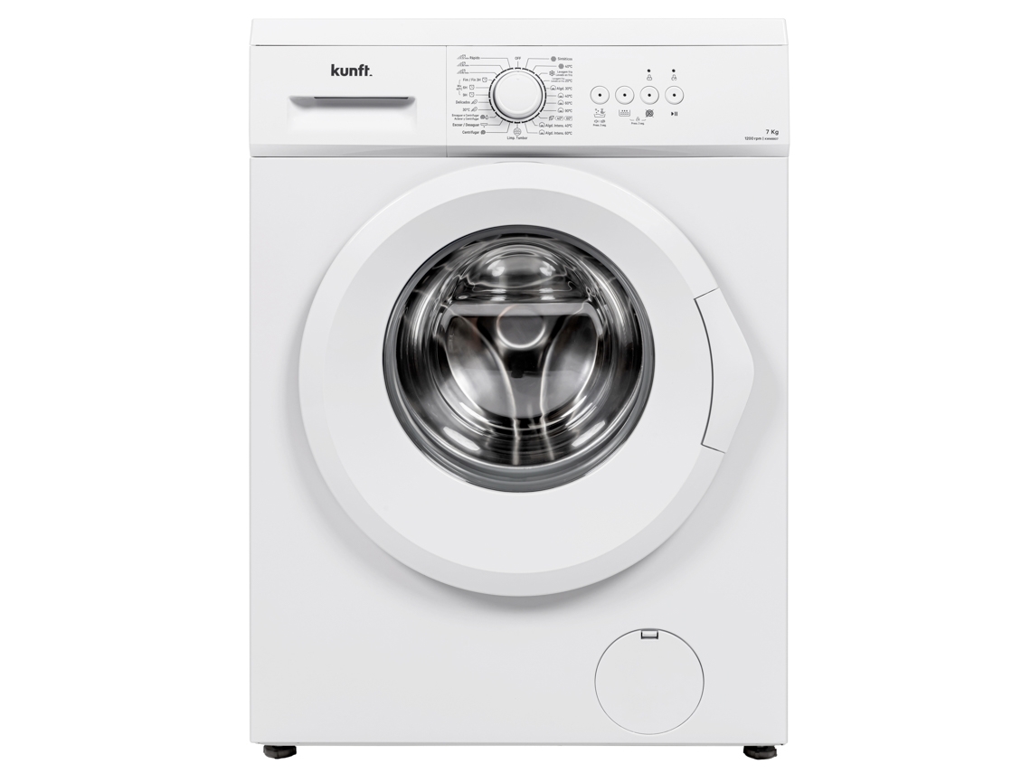 Máquina de Lavar Roupa KUNFT KWM8807 (7kg - 1200 rpm - Branco)