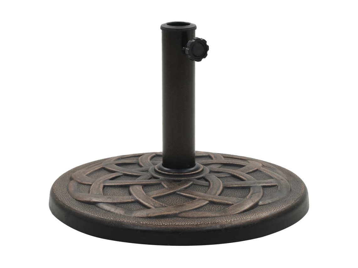 Parasol Base,parasol Bases Vidaxl Marrom Poliresina (n/a)