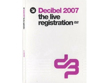 Dvd Decibel 2007 The Live Registration Seismic Records