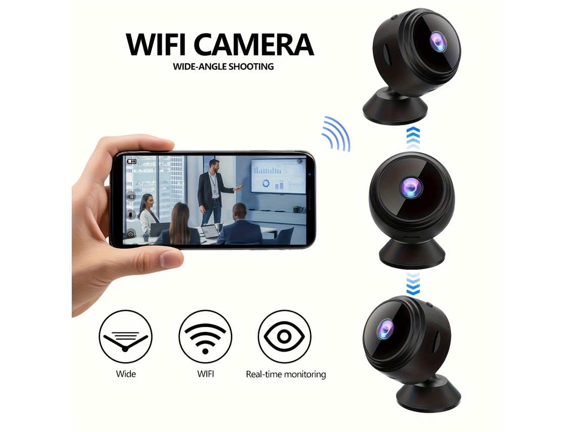 Câmeras de Vigilância, Segurança Doméstica Inteligente, Monitores para Animais de Estimação, Móveis Remotos, Ideal para Crianças, Educativo STELASPLEN