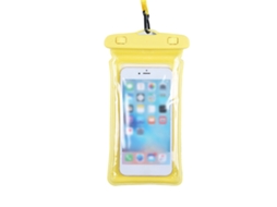 Bolsa Protetora Inflável para Celular À Prova de Chuva com Tela Tática para Natação Mergulho Parques Aquáticos Ate 7.2 Polegadas