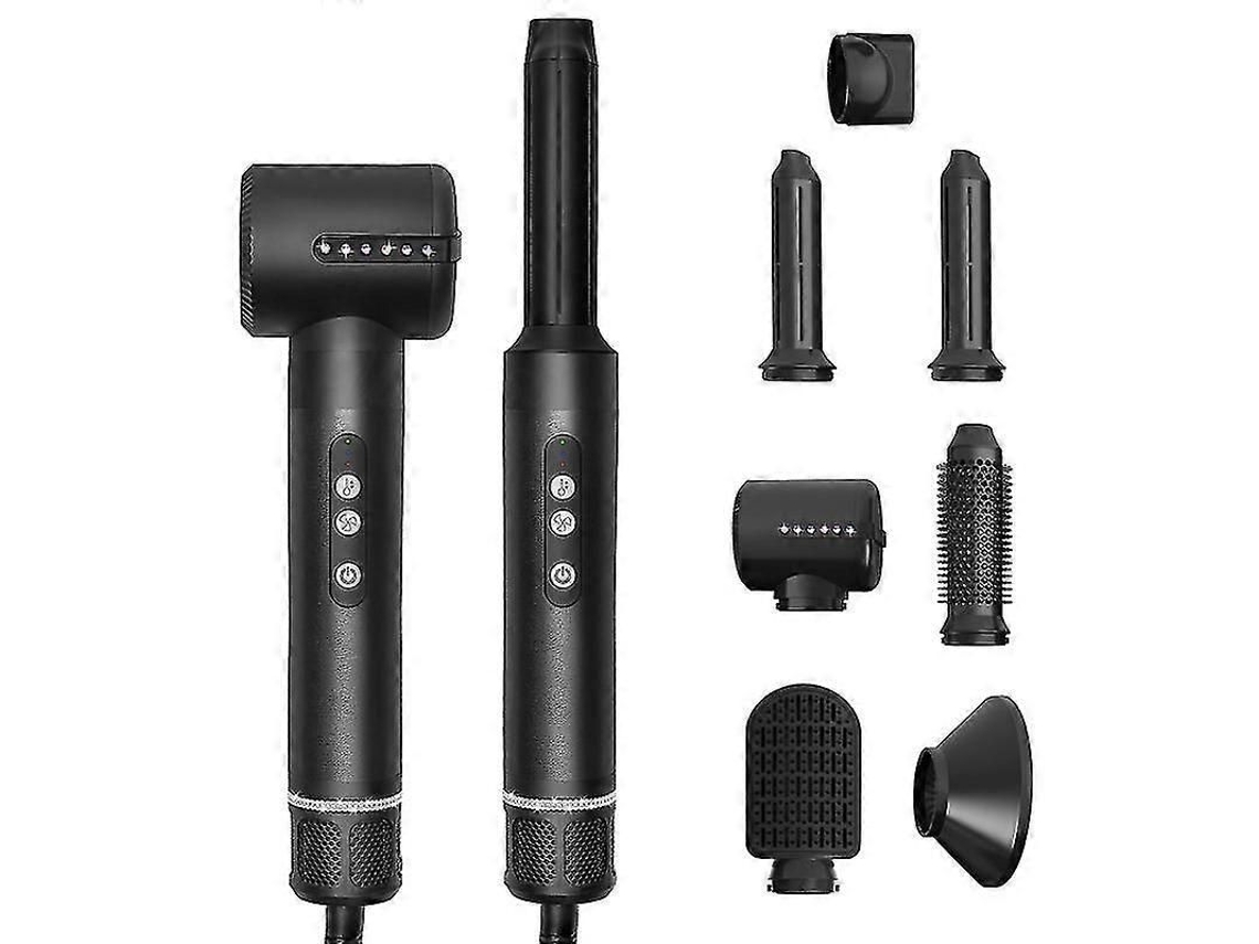 Secador de Cabelo Profissional Supersônico 7 em 1 com Potência de 1400 W. TAISHENGDA