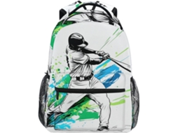 Mochila Mnsruu Para Jogador De Beisebol, Ideal Estudantes (meninos Meninas), Escolar E Casual Viagens
