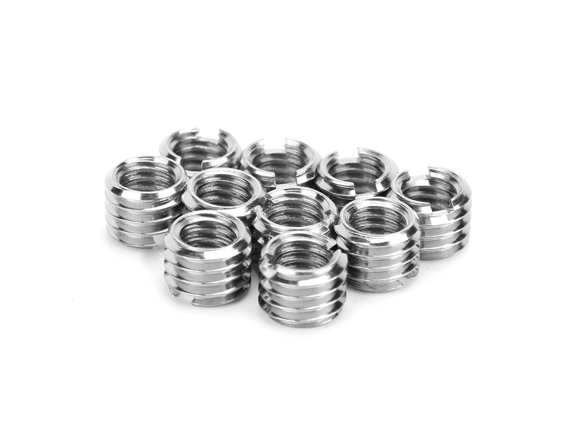 Chiciris Insertos De Rosca, Conjunto 10 Peças Em Aço Inoxidável Para