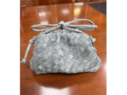 Bolsa Nuvem de Tecido, Dumpling Plissada, Tote jeans Preto AQUAFORGE