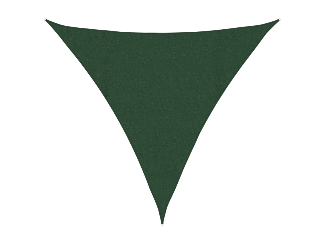 Toldo vela VIDAXL Verde (4,5x4,5x4,5 m)