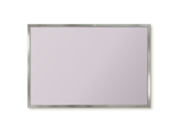 Magnetic Board Beige Pink For The Living Room Espelharte (60x40 Cm)