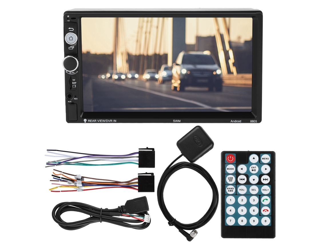 Rádio de Carro 2din com Navegação Gps e Bluetooth