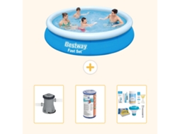 Bestway Piscina Bestway Fast Set Redonda - 366x76 Cm - 4-peças S22662