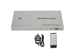 Switcher HDMI 4x4 EOOCOO